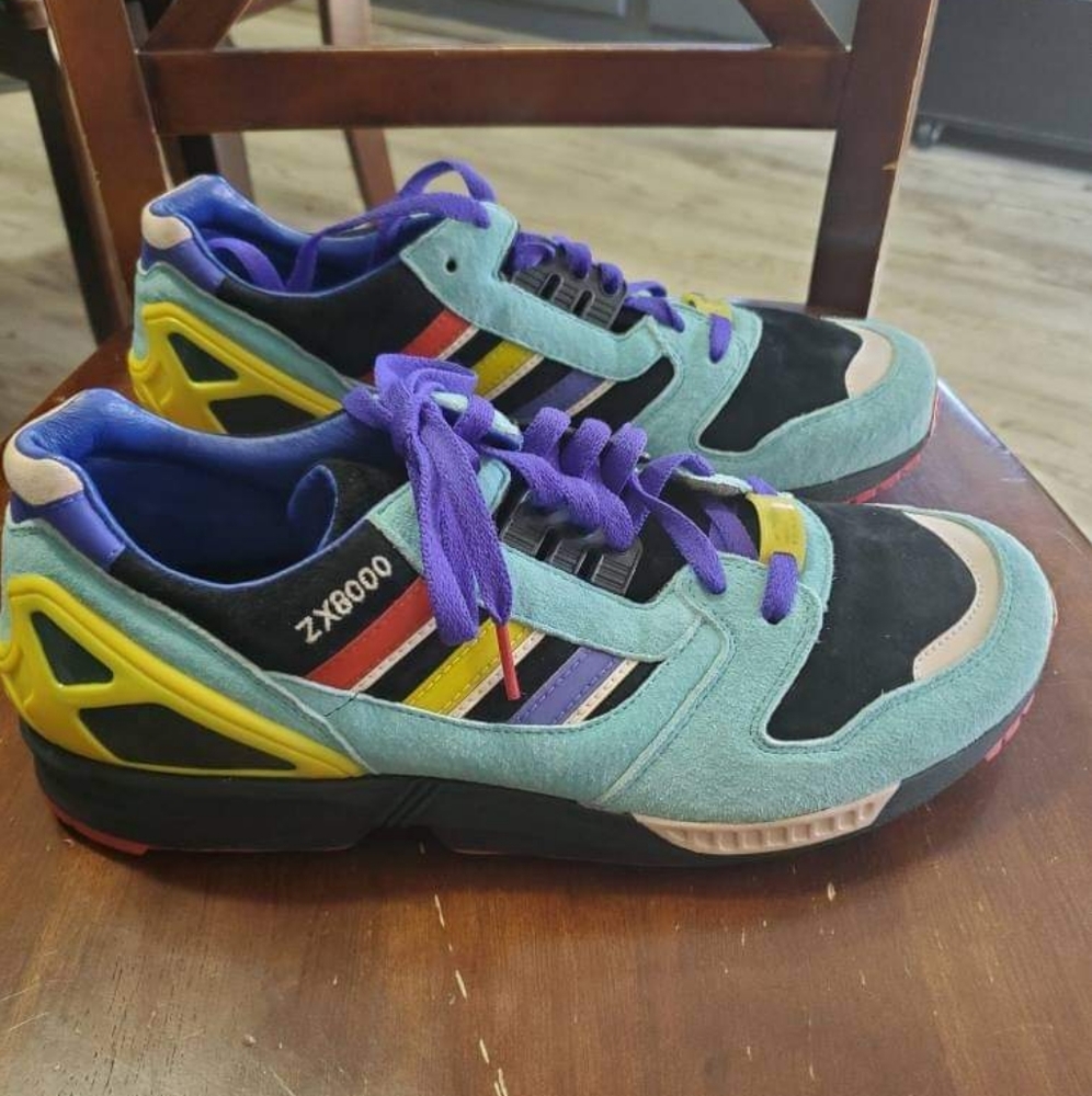 RARE! Vintage Adidas 114595 ZX 8000 Lifestyle Sz11